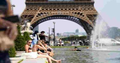 Francia: El calor no cede en el país y genera toda clase de complicaciones