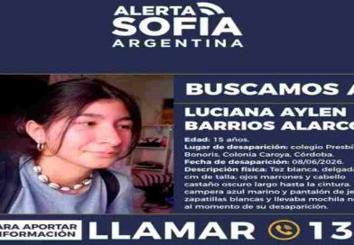 Colonia Caroya: buscan a Luciana Alarcón, una menor que “salió de la escuela y no volvió a entrar”
