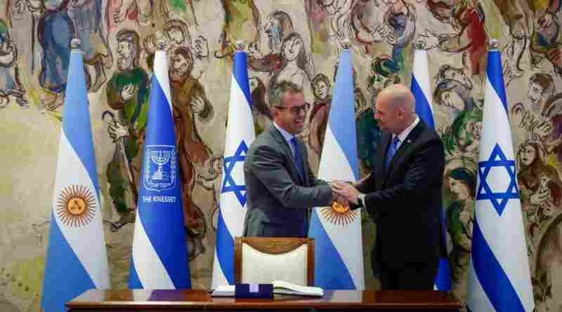Martín Menem se convirtió en el primer presidente de la Cámara de Diputados en visitar el Parlamento israelí