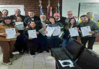 Sutracovi sigue capacitando a trabajadores de Autopista Rosario – Santa Fe
