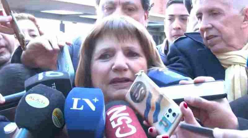 Bullrich defendió una ley para reforzar la propiedad privada y volvió a reclamar retenciones cero