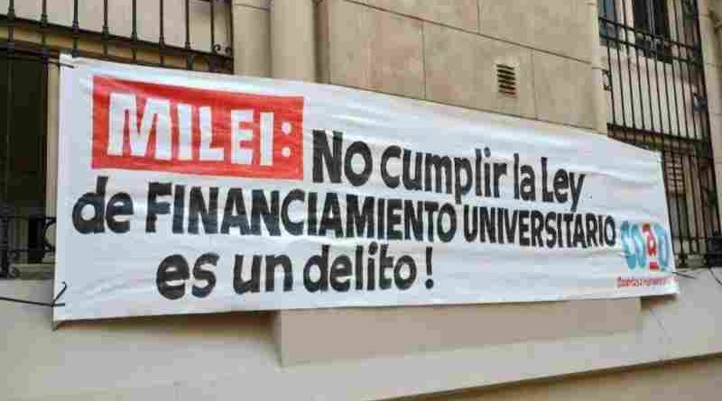 Los docentes de la UNR realizan un paro este próximo lunes