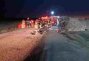 Córdoba: choque fatal en la Ruta 4 deja como saldo dos muertos y más de 15 heridos