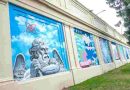 Se inauguró el primer mural colectivo realizado por artistas rosarinos en el cementerio El Salvador