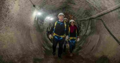 Javkin recorrió la obra hidráulica en Las Delicias previa al pavimento definitivo