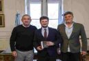 Javkin recibió al Cónsul General de Italia en Rosario con motivo de su despedida de la ciudad