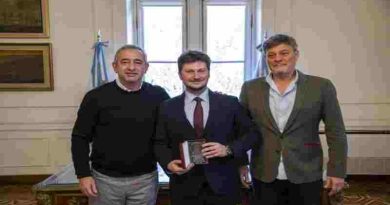 Javkin recibió al Cónsul General de Italia en Rosario con motivo de su despedida de la ciudad de Rosario