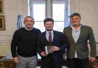 Javkin recibió al Cónsul General de Italia en Rosario con motivo de su despedida de la ciudad de Rosario