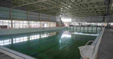 Juegos Suramericanos 2026: el Centro Acuático de Rosario ya luce sus piletas con agua a al espera de los competidores