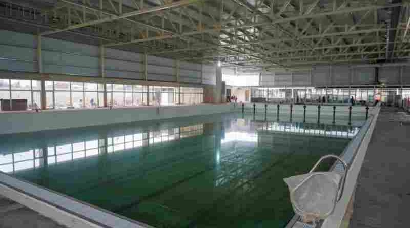 Juegos Suramericanos 2026: el Centro Acuático de Rosario ya luce sus piletas con agua a al espera de los competidores
