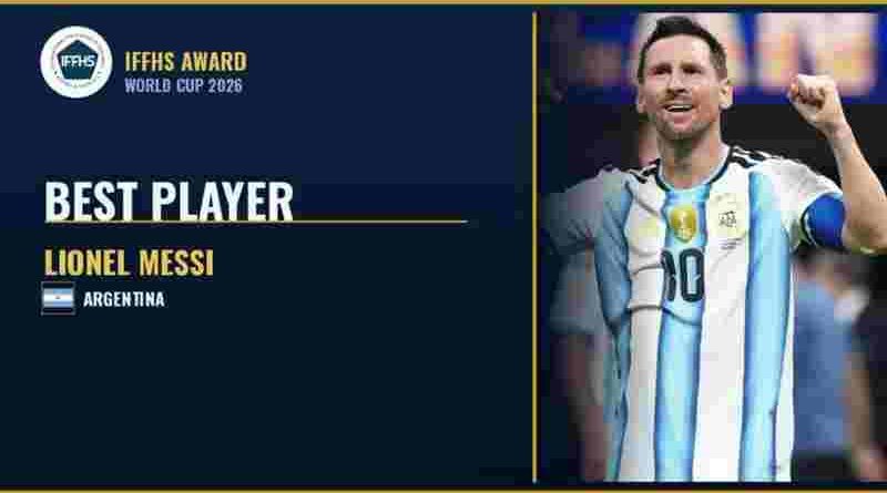 La IFFHS eligió a Messi como el mejor jugador del Mundial 2026 y contradijo a la FIFA