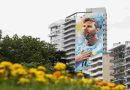 De otra galaxia, de mi ciudad: se concreta la puesta en valor del emblemático mural de Messi