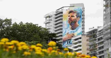De otra galaxia, de mi ciudad: se concreta la puesta en valor del emblemático mural de Messi