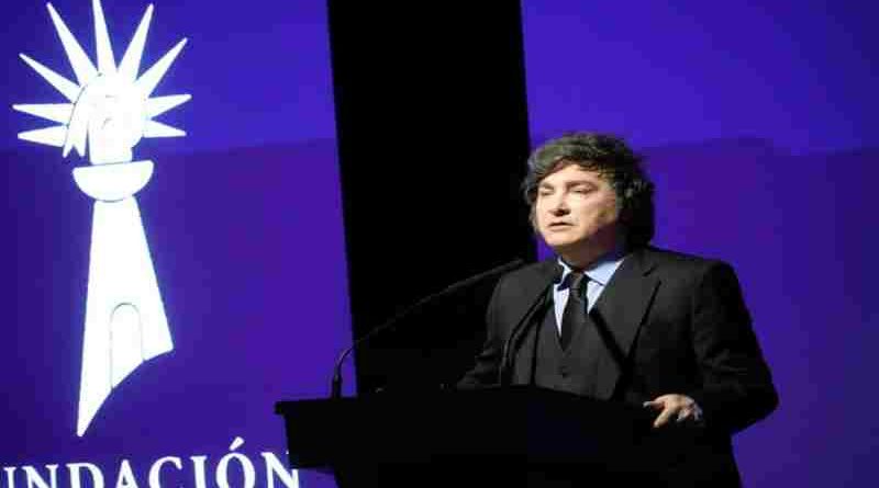 Milei en la Bolsa: “Los que están contra el derecho a la propiedad son los responsables de la decadencia argentina“
