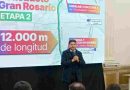 El gobierno provincial acelera la obra pública en Rosario mediante una inversión para ampliar el agua potable y el saneamiento