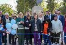 Pullaro inauguró en Ceres la renovación de la Plaza Independencia, ejecutada con fondos provinciales
