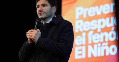 Pullaro presentó las obras y la inversión que realiza Santa Fe para reducir el impacto del Niño