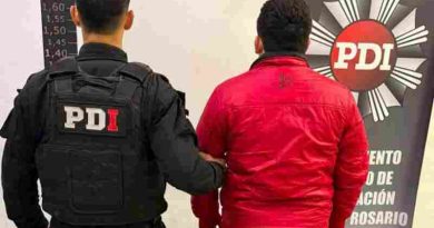 Se entregó en PDI de Rosario un presunto integrante de La Banda de los Menores, primo de “Mirko Yedro”