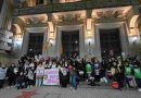 ATE Rosario movilizó contra los femicidios y transfemicidios