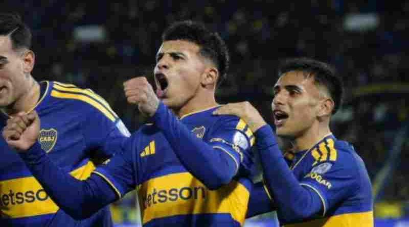 Boca remontó la desventaja y se floreó ante Recoleta para ganar por 3 a 1por los octavos de la Copa Sudamericana 2026