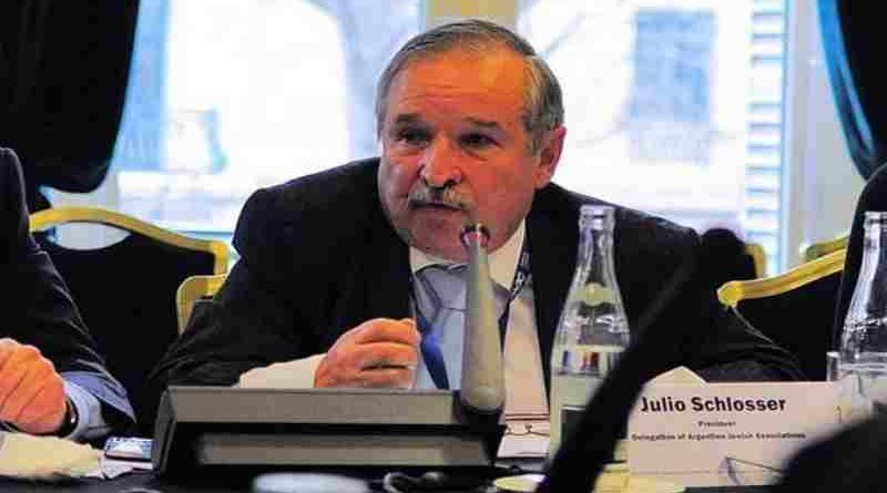 Murió Julio Schlosser, ex presidente de la DAIA