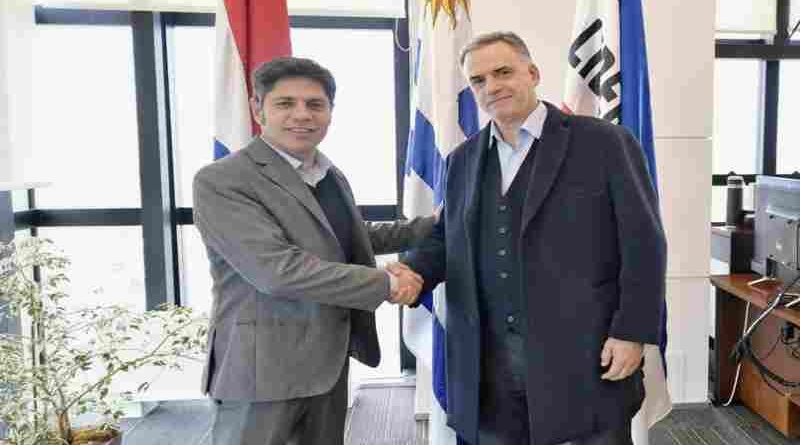 Kicillof cerró acuerdos de cooperación en Uruguay y criticó a Milei: “Viene desfinanciando la investigación”