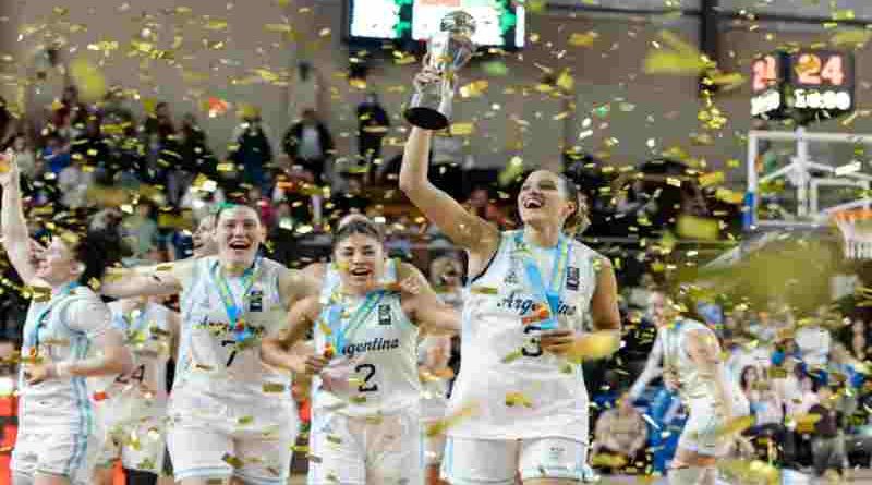 Argentina volvió a reinar en el básquet femenino y conquistó su cuarto Sudamericano