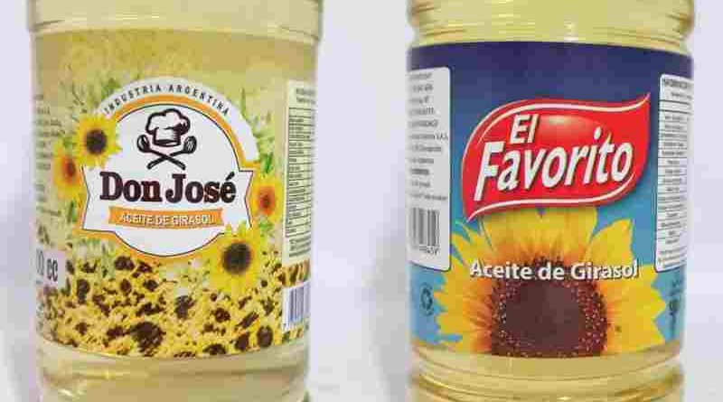 Seguridad Alimentaria: la Assal emitió una alerta alimentaria por la comercialización de los aceites de girasol Don José y El Favorito