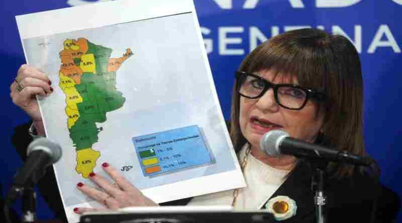 Bullrich ratificó que el tope a la extranjerización de tierras pasará al 25% y señaló: “Se gana por un voto”