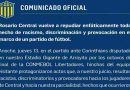 Tras las denuncias por racismo de Corinthians, Central denunció provocaciones de parte los hinchas del equipo brasileño