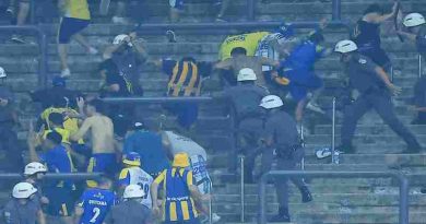 Cinco hinchas de Central detenidos tras los graves incidentes con la policia al término del partido