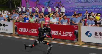 China: un robot batió el récord mundial de los 100 metros en apenas 9,32 segundos