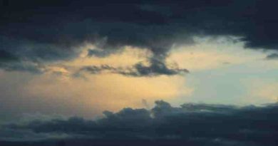 Fin de semana largo fresco, con nubes y lluvias aisladas en la ciudad