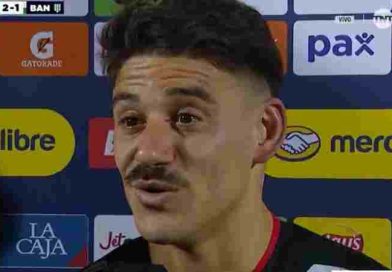 Cóccaro, el protagonista de la noche en el Coloso: “Estoy feliz por convertir y ayudar al equipo”