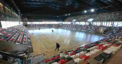 Se inaugura el estadio Invencible Rosario con un encuentro de la Copa Santa Fe de vóley