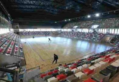 Se inaugura el estadio Invencible Rosario con un encuentro de la Copa Santa Fe de vóley