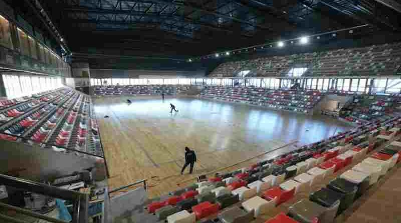 Se inaugura el estadio Invencible Rosario con un encuentro de la Copa Santa Fe de vóley
