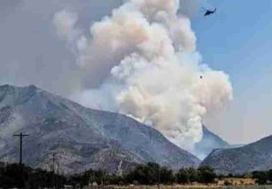 Estados Unidos: se estrelló helicóptero que combatía un incendio forestal en Utah