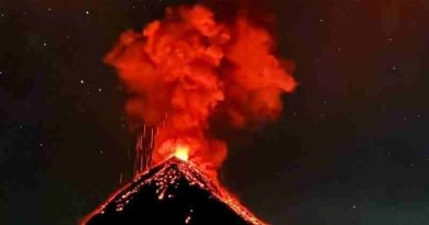 Guatemala: alerta roja por erupción del volcán de Fuego