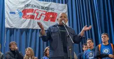 Fuerte discurso de Martín Lucero en el acto de la Intersindical Rosario: “El año que viene la mejor herramienta es el voto, dejemos de votar traidores”