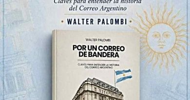 Cambio de sede: la presentación del libro “Por un Correo de Bandera” se traslada al Complejo Cultural Atlas