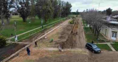 El Gobierno provincial financia el primer bulevar en la historia de Matilde