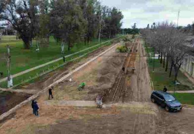 El Gobierno provincial financia el primer bulevar en la historia de Matilde