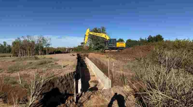 Mejor preparados ante la llegada de “El Niño”: la provincia finalizó la obra de defensa en Saguier