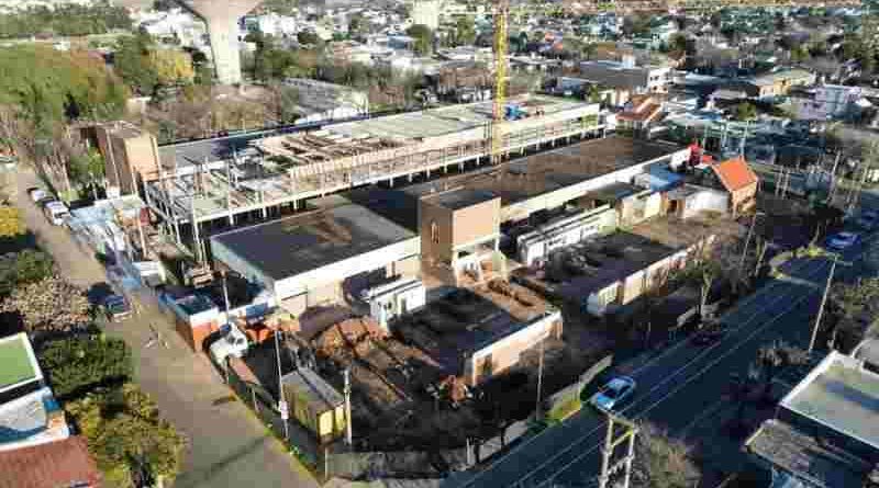 Transformación histórica en Villa Constitución: la provincia continúa las obras para ampliar el hospital local