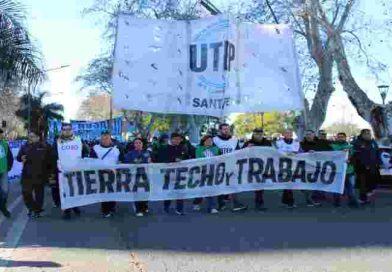 San Cayetano: Este viernes una nutridamarcha de gremios y organizaciones sociales pidieron por paz, pan, techo y trabajo”