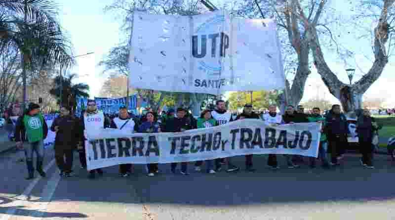 San Cayetano: Este viernes una nutridamarcha de gremios y organizaciones sociales pidieron por paz, pan, techo y trabajo”