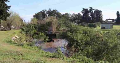 Fenómeno de El Niño: comenzaron los trabajos de limpieza y desmalezamiento en el canal de desagüe pluvial del Túnel Subfluvial