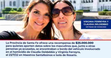 La provincia eleva la recompensa para dar con los acusados que todavía faltan detener del crimen de madre e hija en Rosario