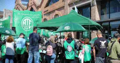 Asistentes escolares con medidas de fuerza este martes por reclamo salarial y condiciones dignas de trabajo